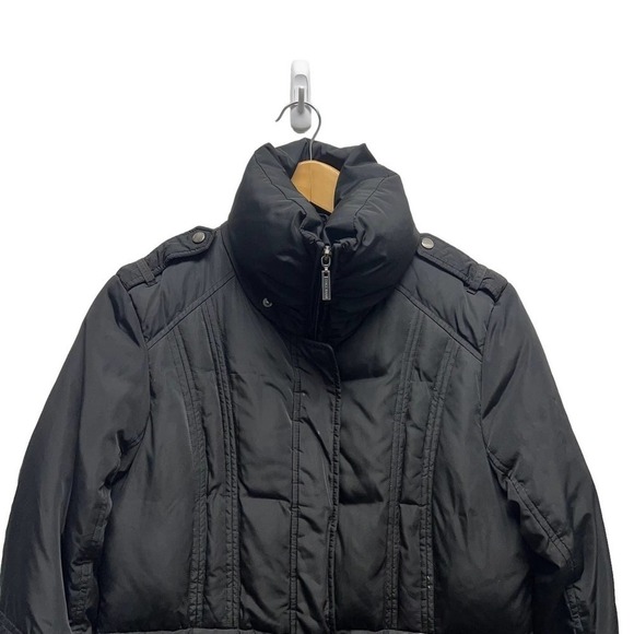 Cole Haan Quilted Coat Jacket in Black Women’s Size Small - Picture 2 of 11